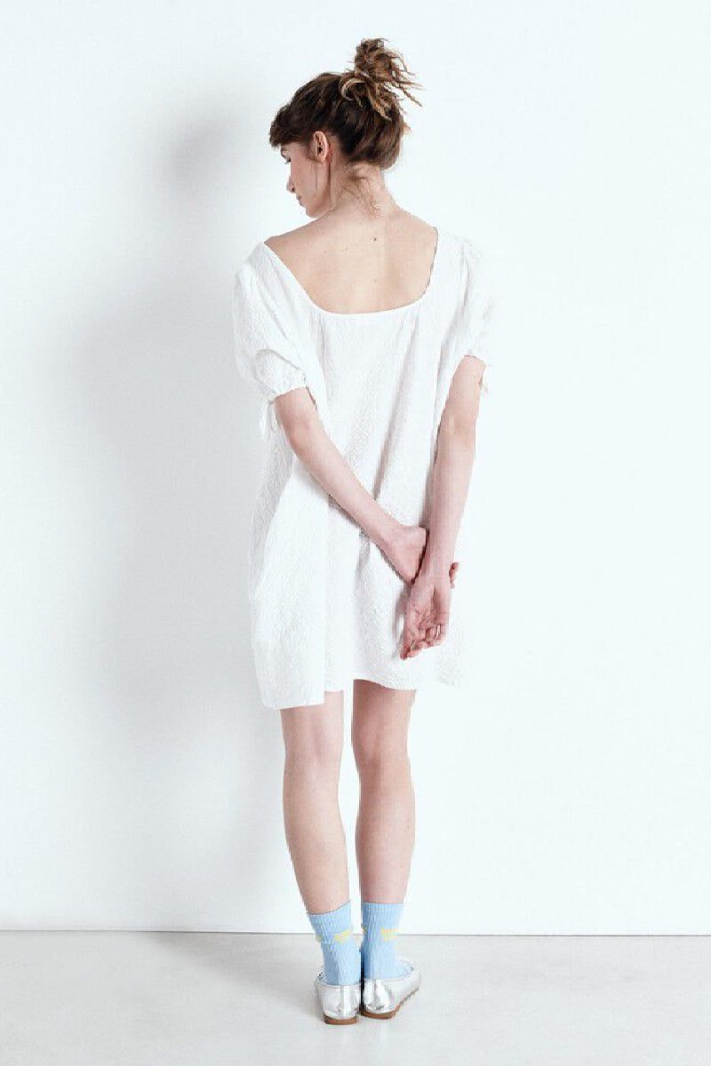 American Vintage Tuffaz Short-sleeved dress - coconut