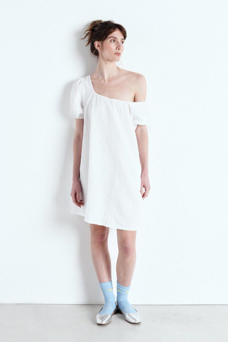 American Vintage Tuffaz Short-sleeved dress - coconut