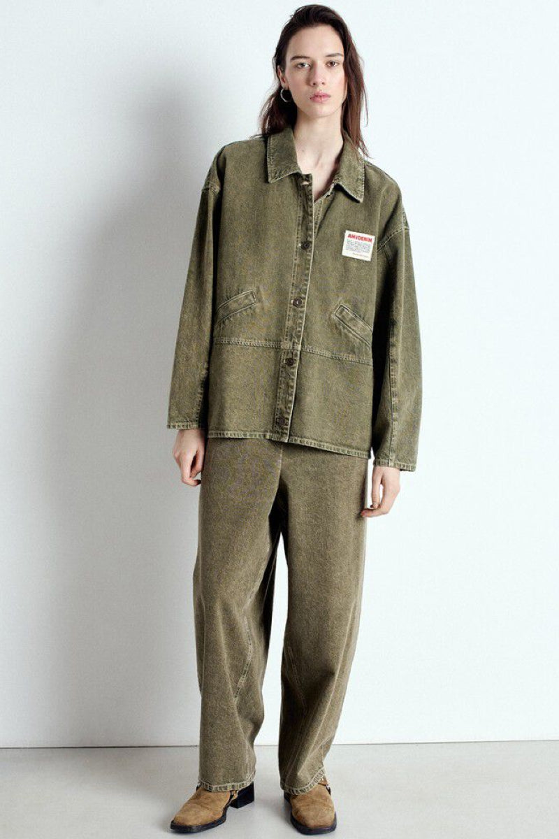 American Vintage Uzatown jacket - olive