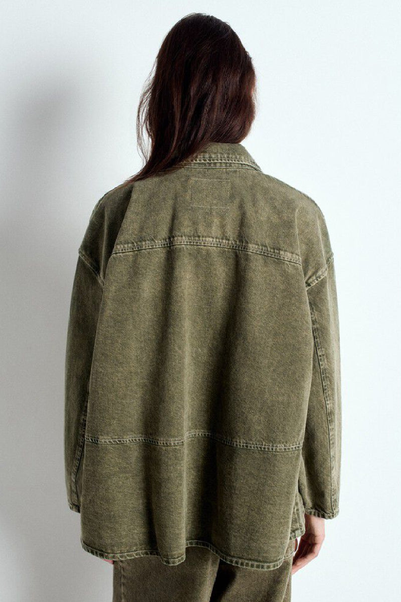 American Vintage Uzatown jacket - olive