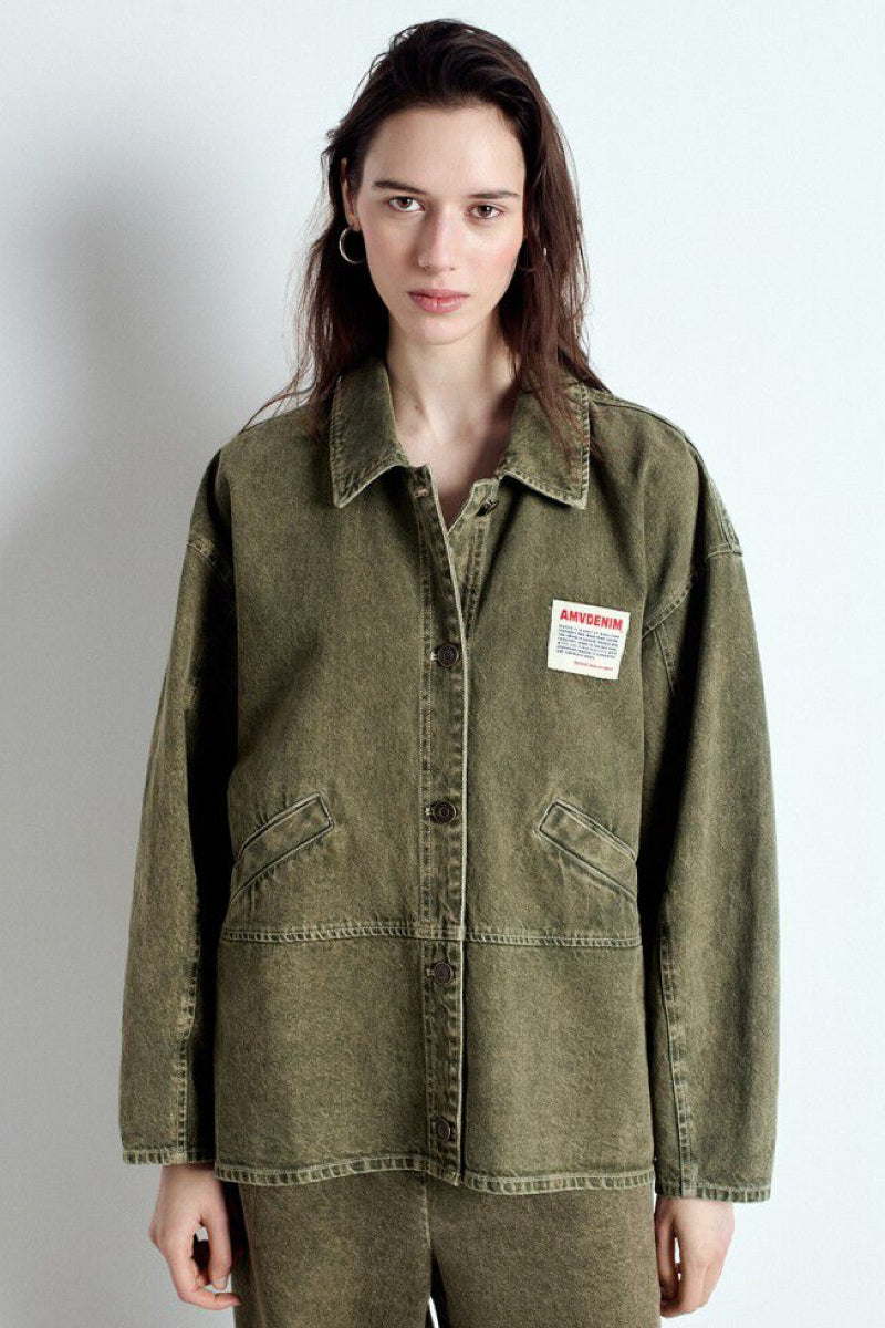 American Vintage Uzatown jacket - olive