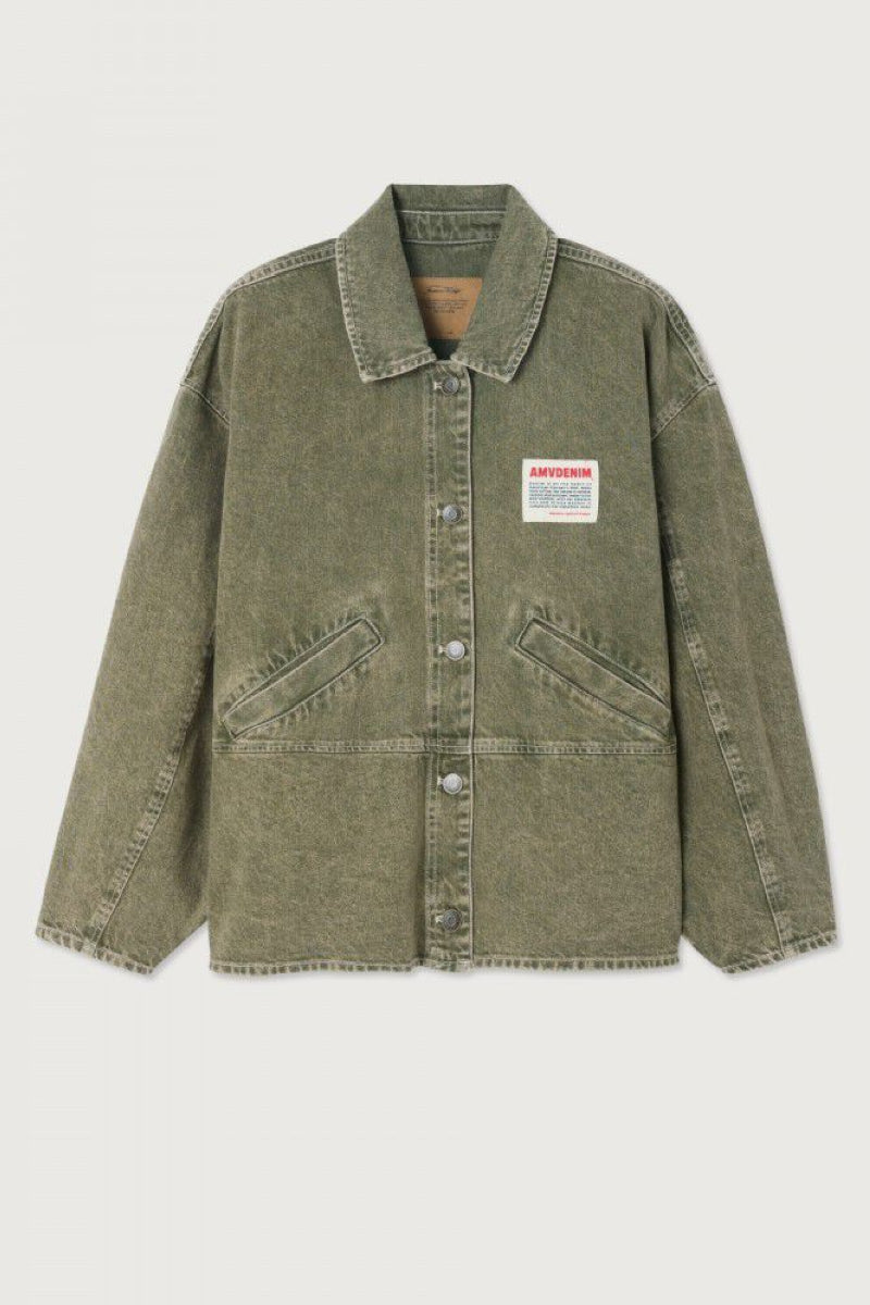 American Vintage Uzatown jacket - olive
