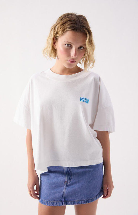 American Vintage Gixy t-shirt - white