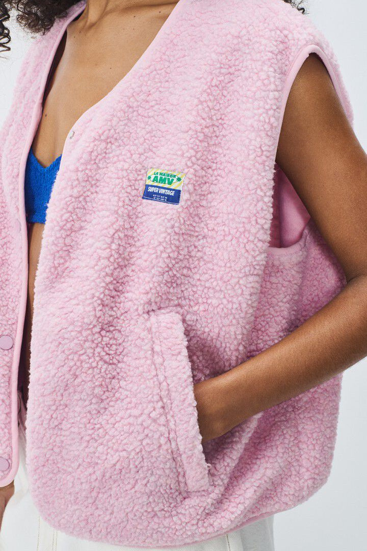 American Vintage Hoktown Vest - dragee chine