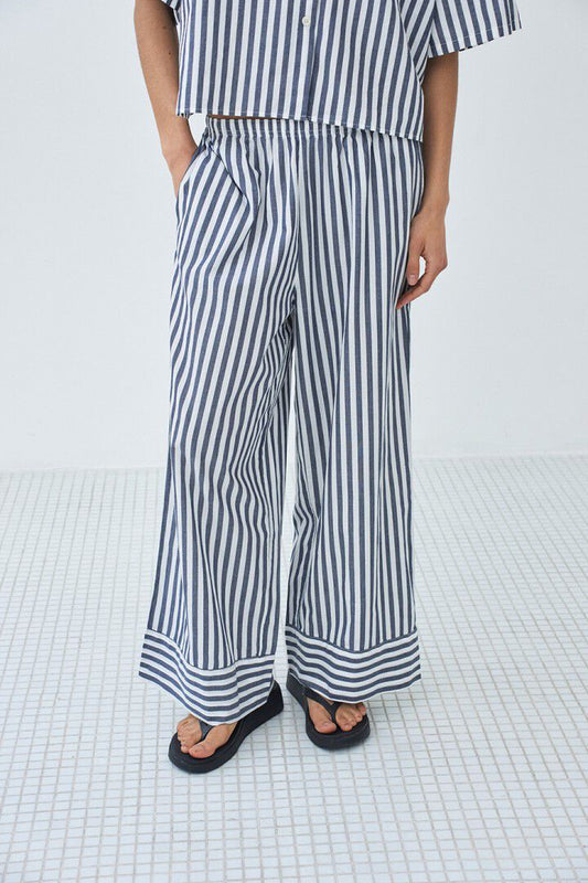 American Vintage Vextown pants - ink stripes