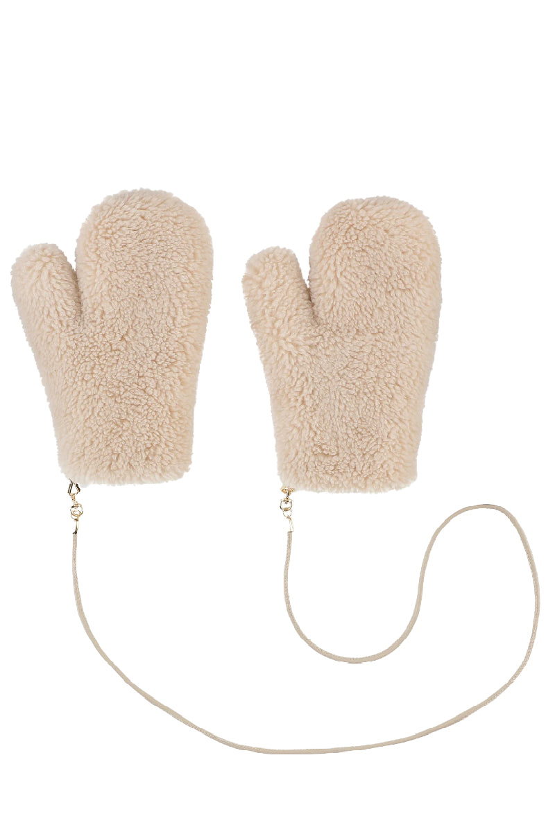 Americandreams Louis wool gloves - beige