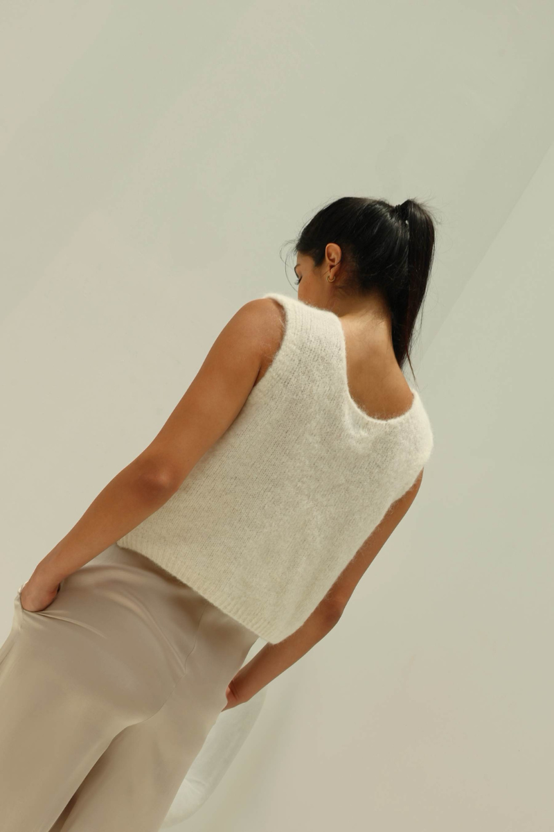 Americandreams Telma vest - white