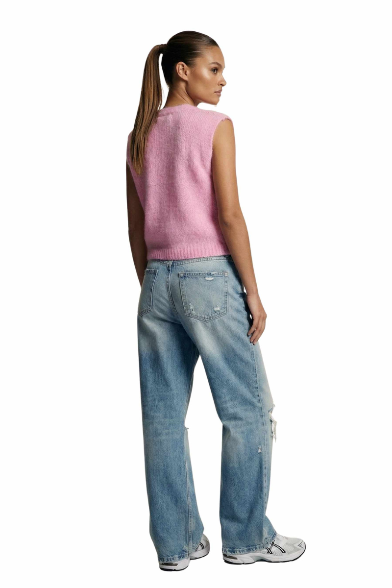 Americandreams Telma vest - soft berry