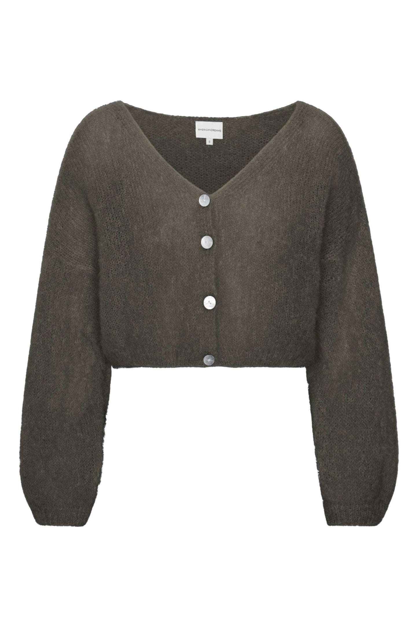 Americandreams Cornelia Cropped - anthracite grey