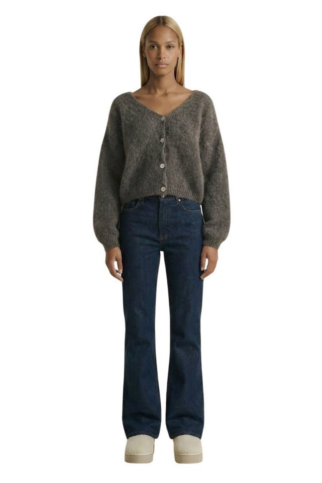 Americandreams Cornelia Cropped - anthracite grey