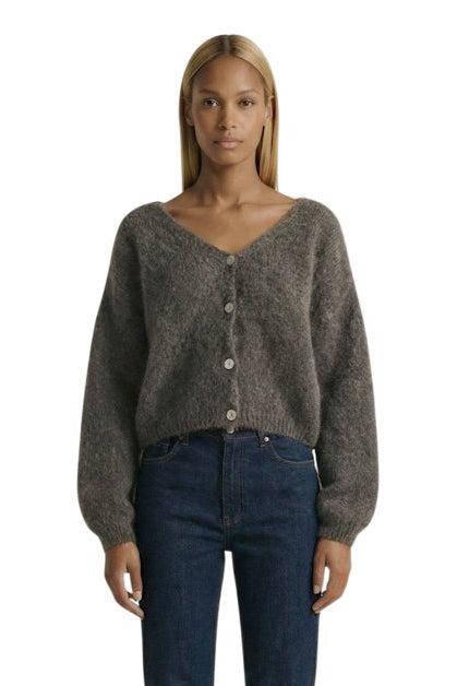 Americandreams Cornelia Cropped - anthracite grey