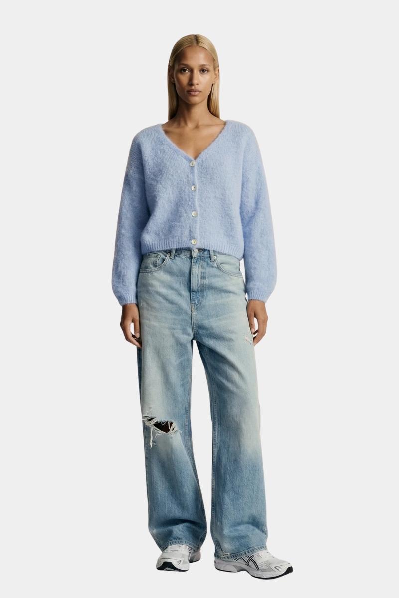 Americandreams Cornelia Cropped - light blue