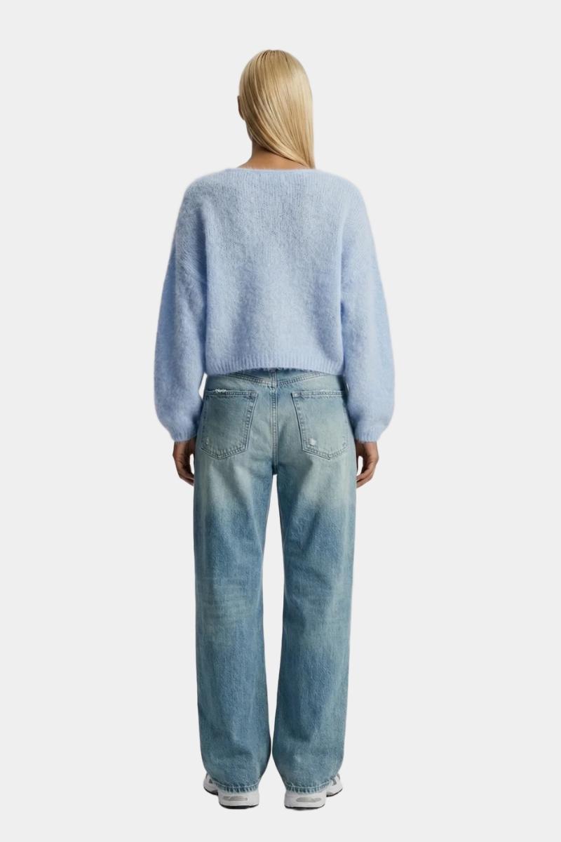 Americandreams Cornelia Cropped - light blue