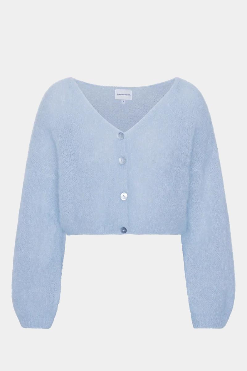 Americandreams Cornelia Cropped - light blue