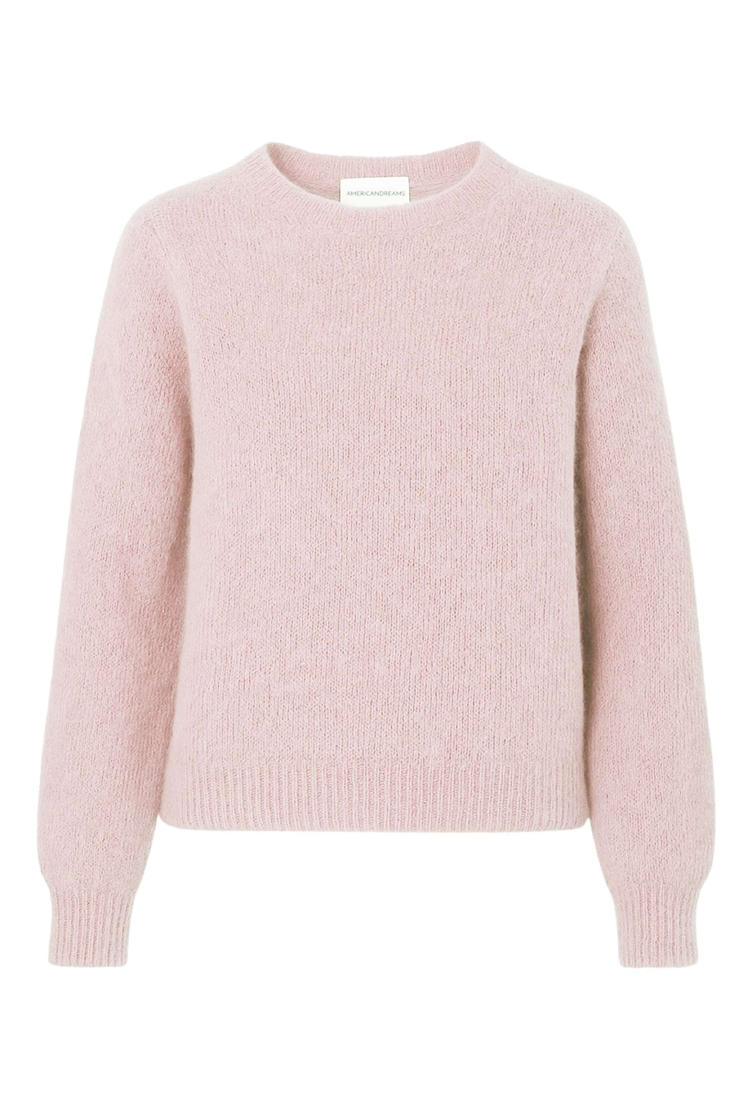 Americandreams Liana round neck pullover - light pink
