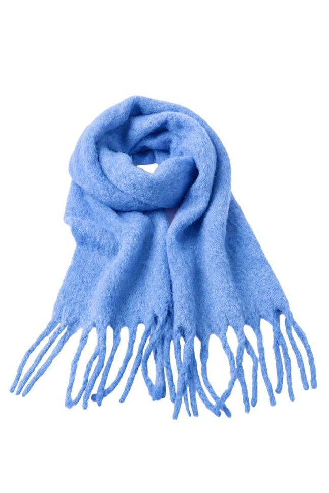 Americandreams Maui oversized fringe scarf - sky blue