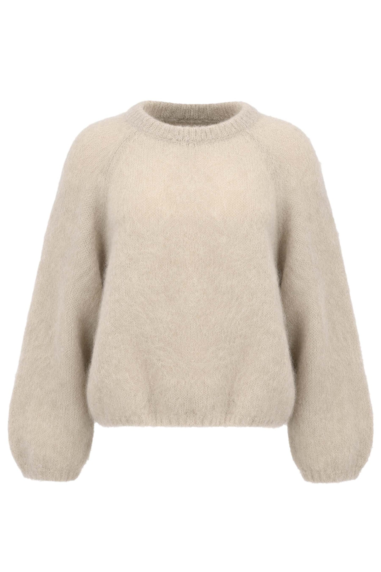 Americandreams Rosie mohair knit pullover - beige