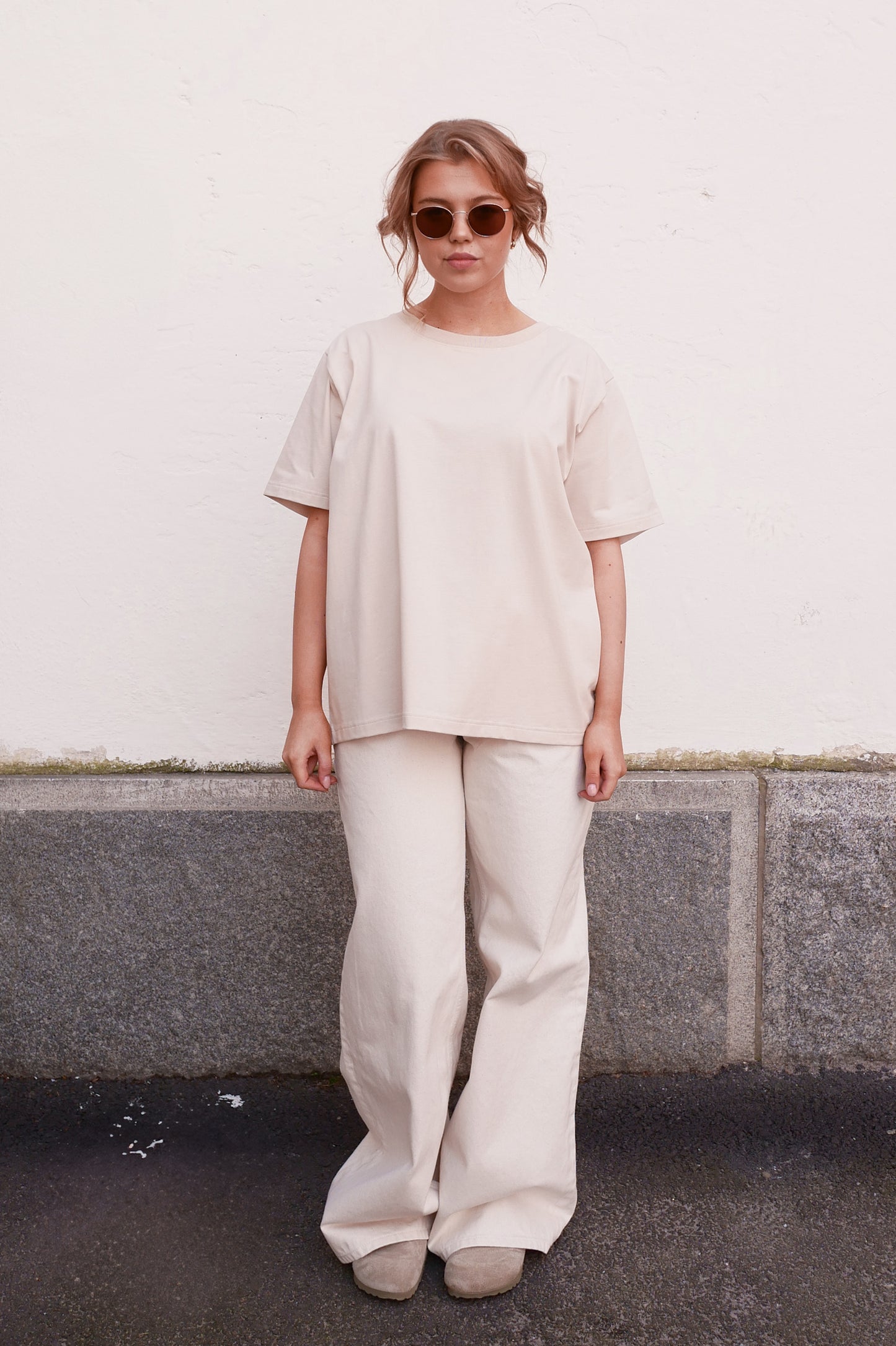 Naisten oversize T-paita