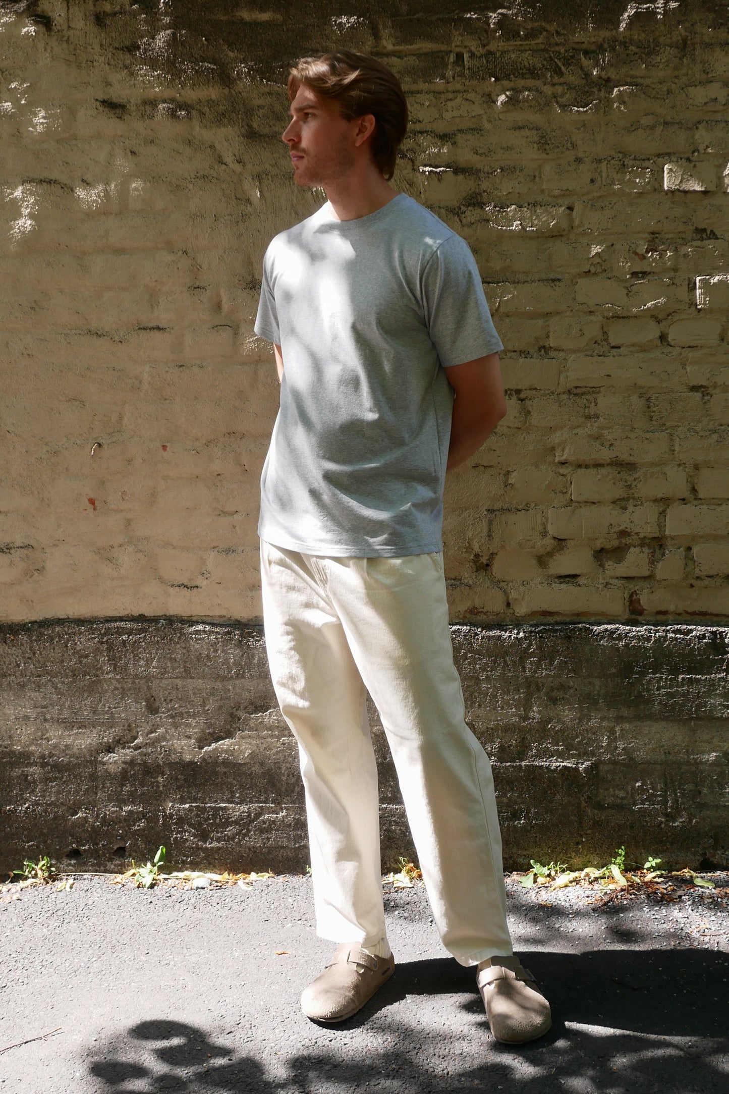 Arela Tom miesten t-paita - grey melange