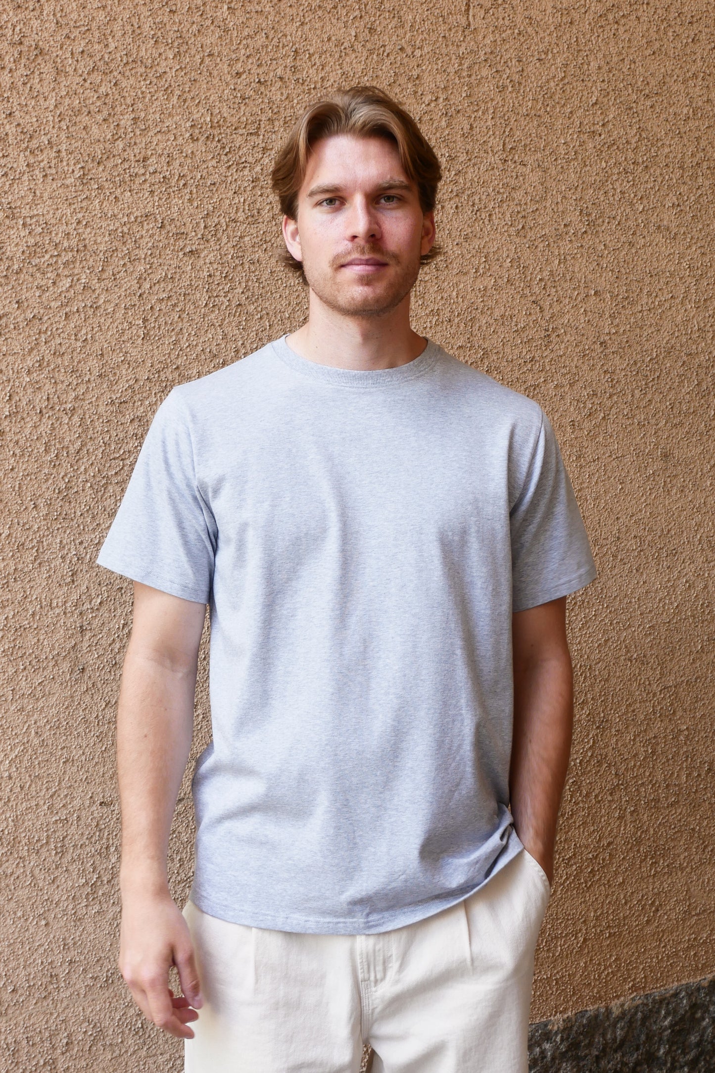 Arela Tom miesten t-paita - grey melange