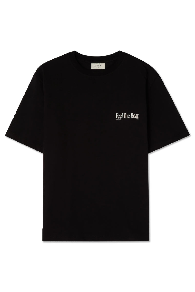 AVENY Berkeley Tee Feel The Beat - black