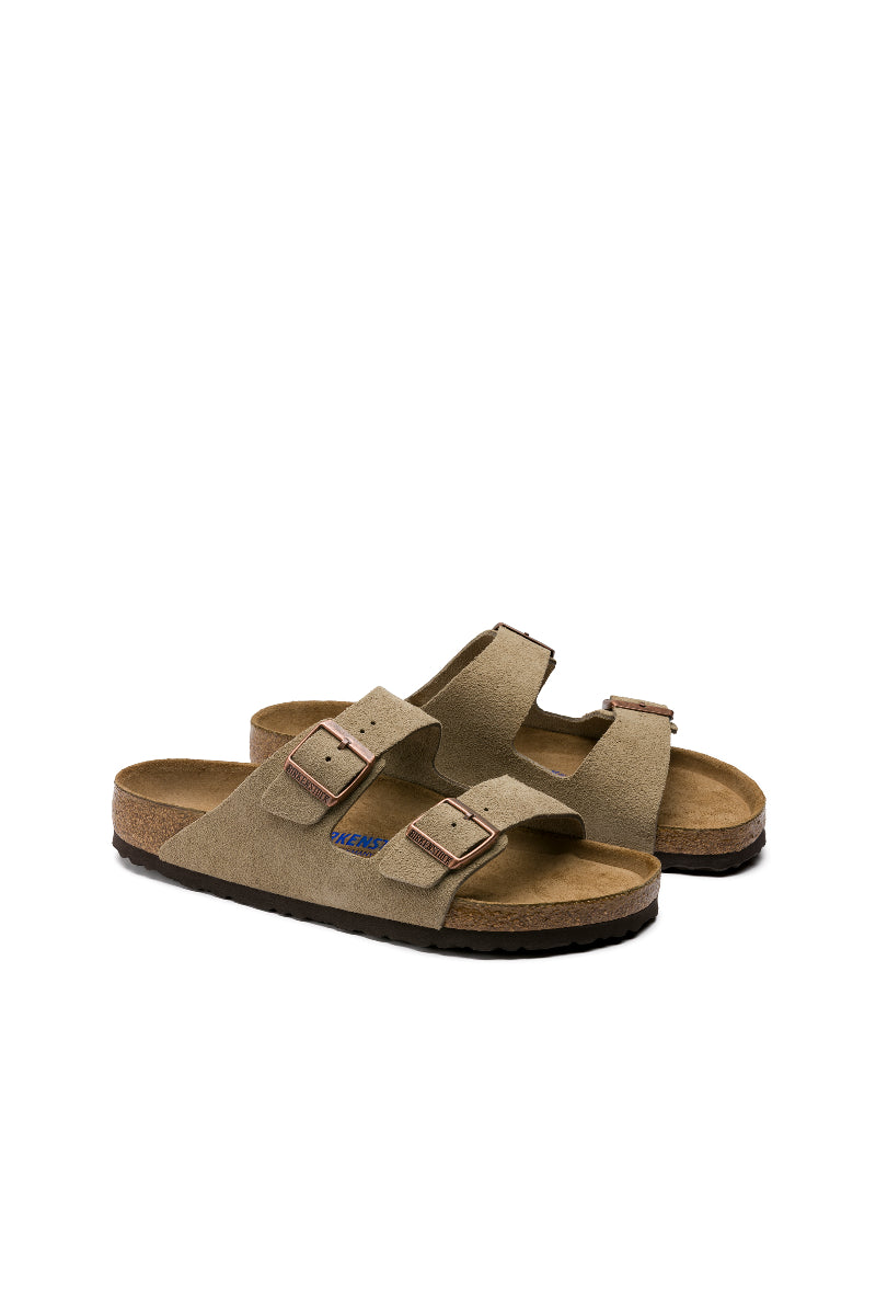 Birkenstock Arizona Soft Footbed Suede miesten sandaalit - taupe