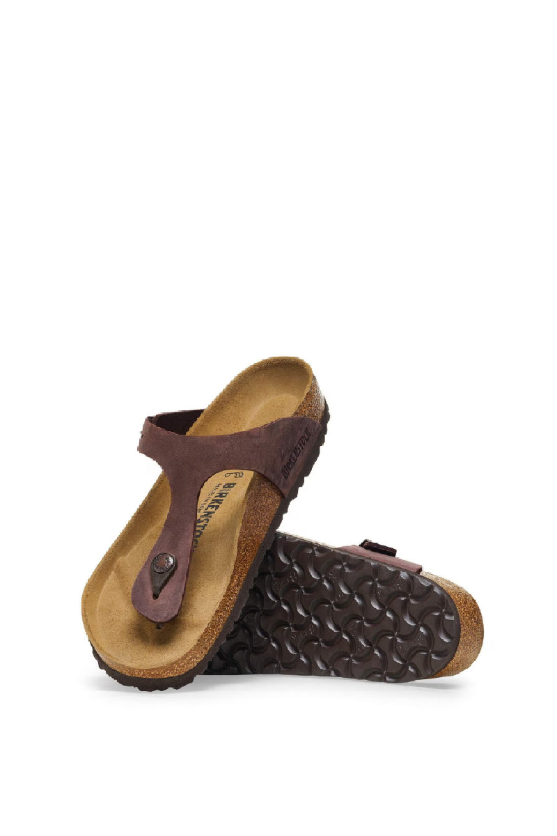Birkenstock Gizeh Oiled Leather Regular Fit - habana