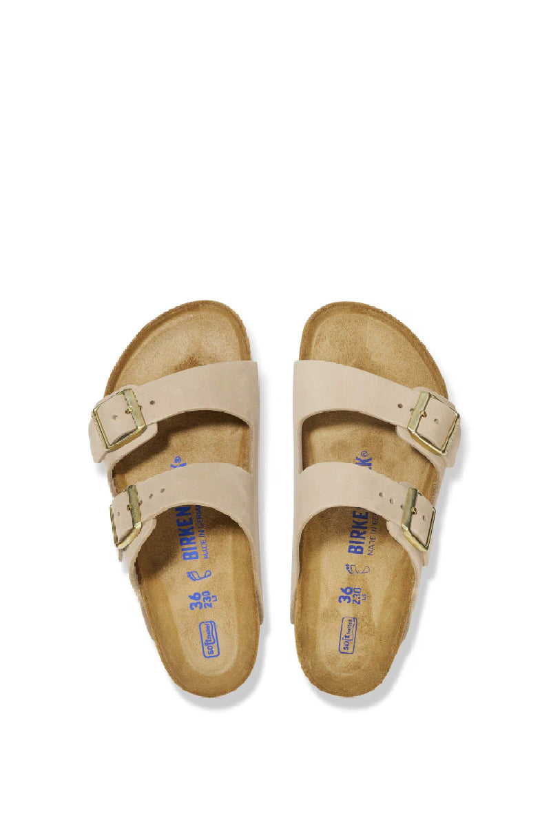 Birkenstock Arizona Soft Footbed Narrow fit - Sandcastle