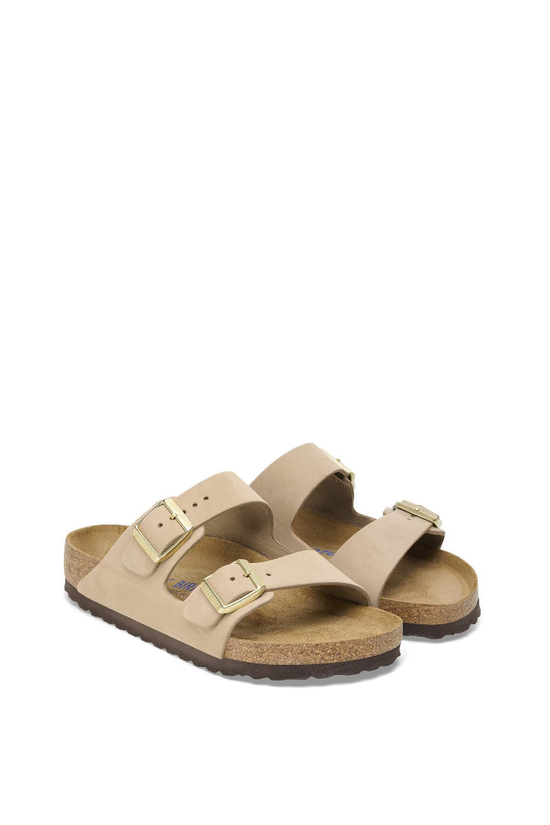 Birkenstock Arizona Soft Footbed Narrow fit - Sandcastle