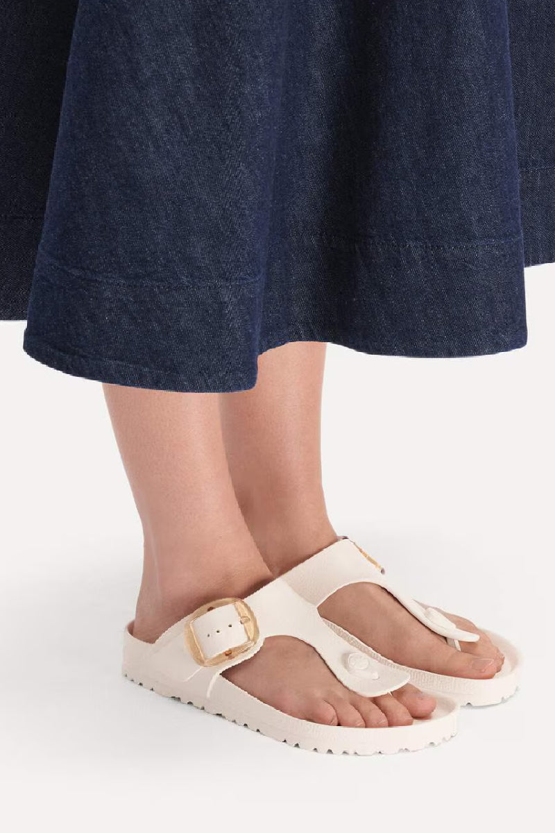 Birkenstock Gizeh Big Buckle Regular fit - eggshell