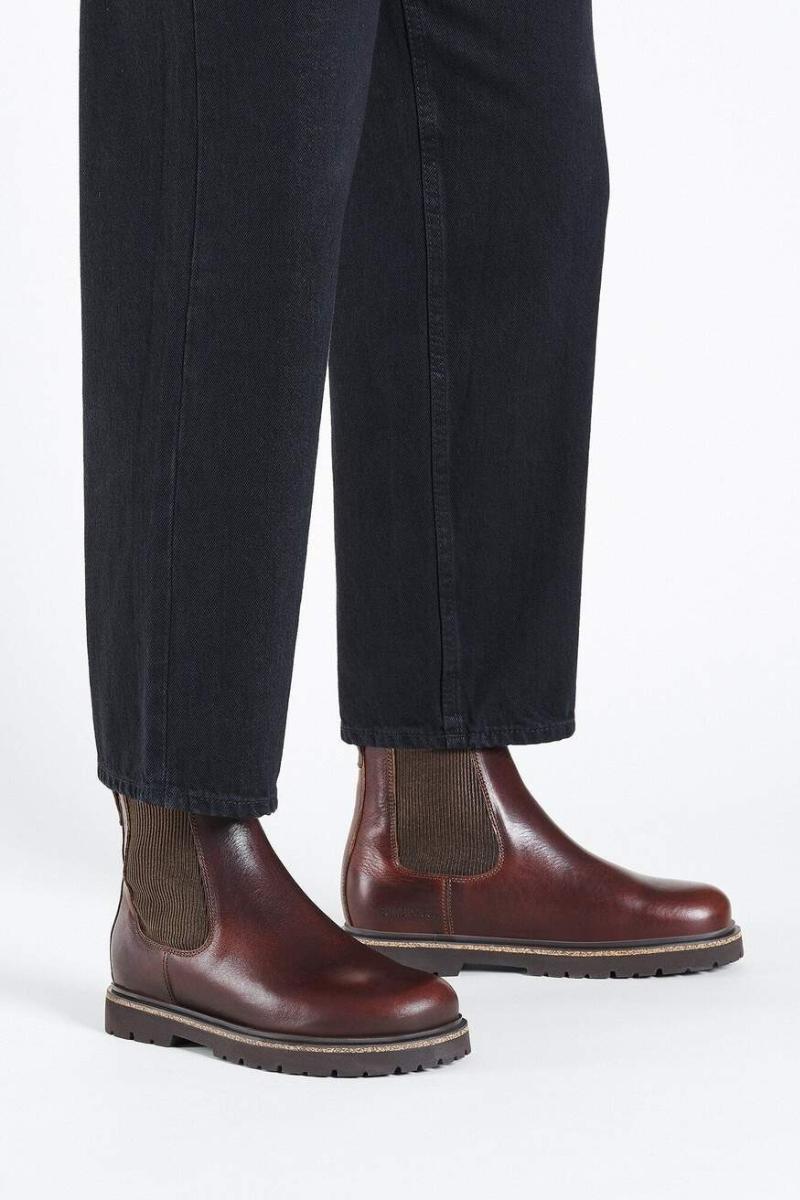 Misten ruskea chlesea boot nilkkuri