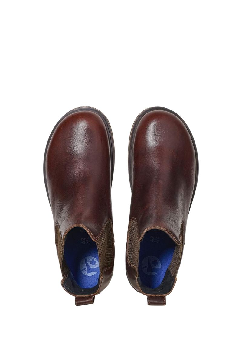 Misten ruskea chlesea boot nilkkuri