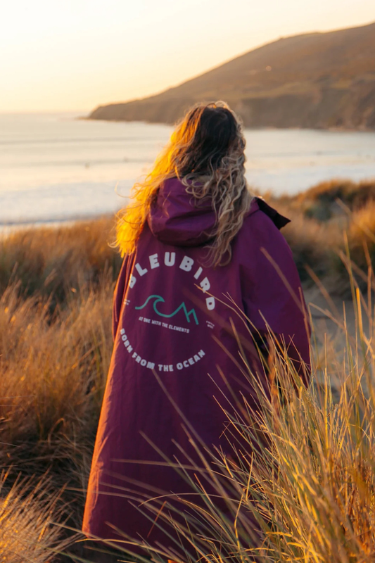 Bleubird Unisex Nordic Robe - berry