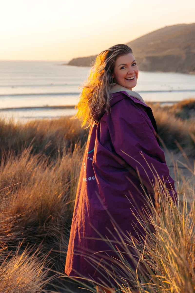 Bleubird Unisex Nordic Robe - berry