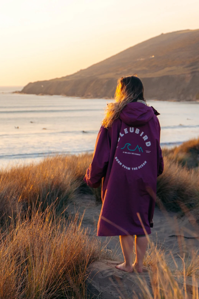 Bleubird Unisex Nordic Robe - berry