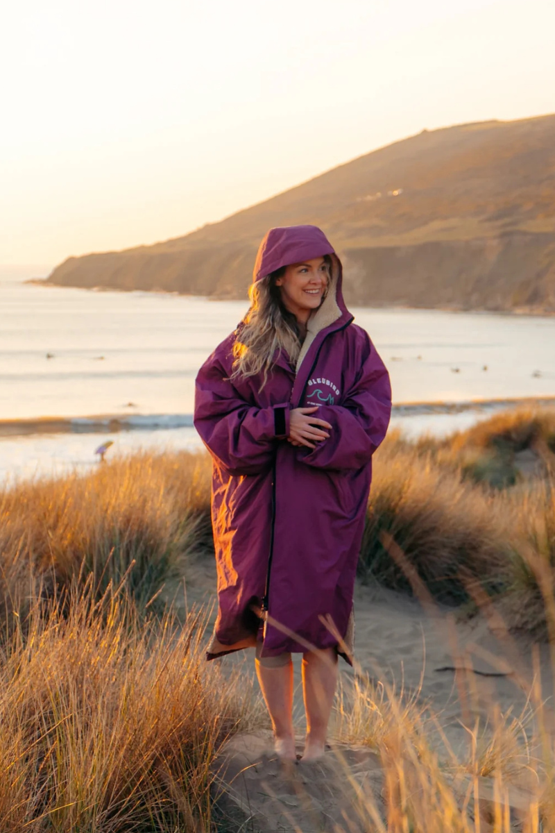 Bleubird Unisex Nordic Robe - berry