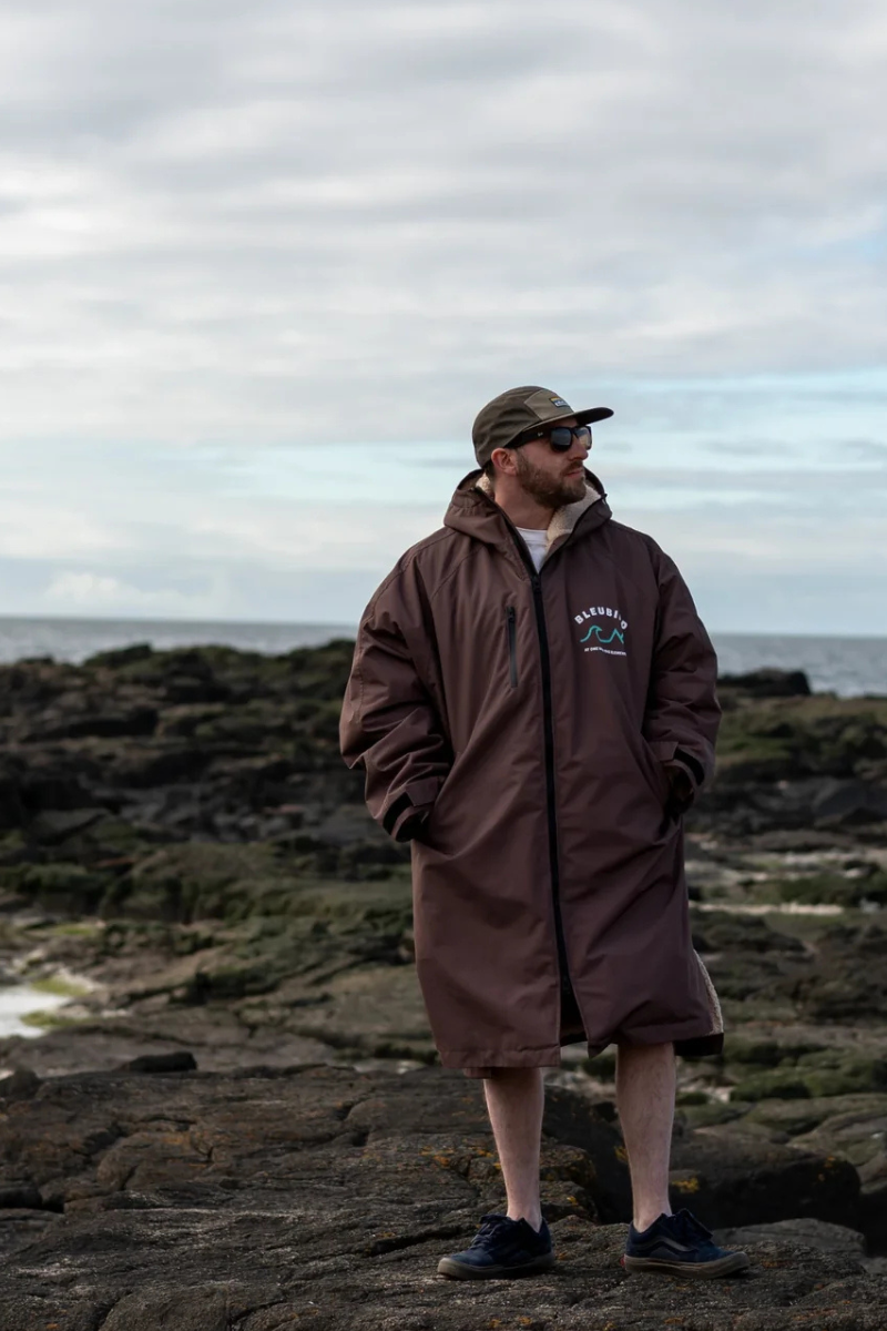 Bleubird Unisex Nordic Robe - mocha