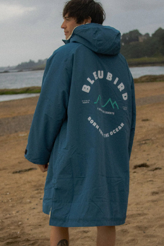 Bleubird Unisex Nordic Robe - Marine