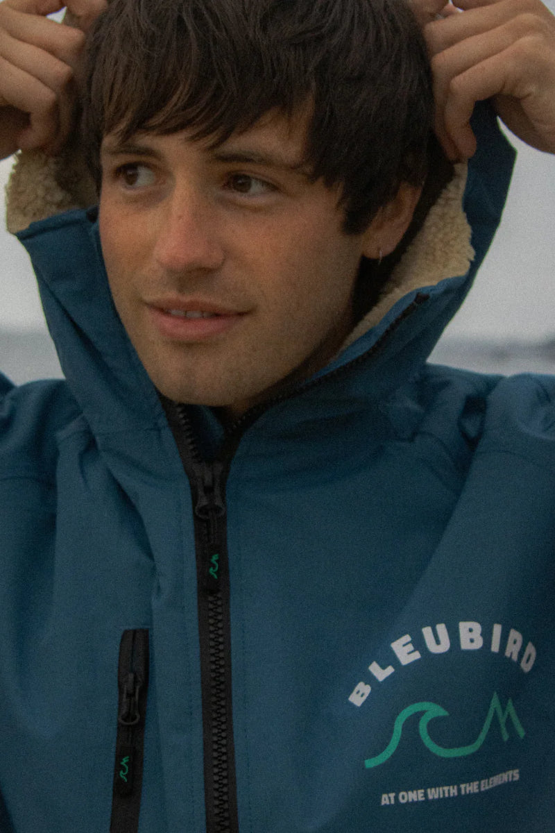 Bleubird Unisex Nordic Robe - Marine