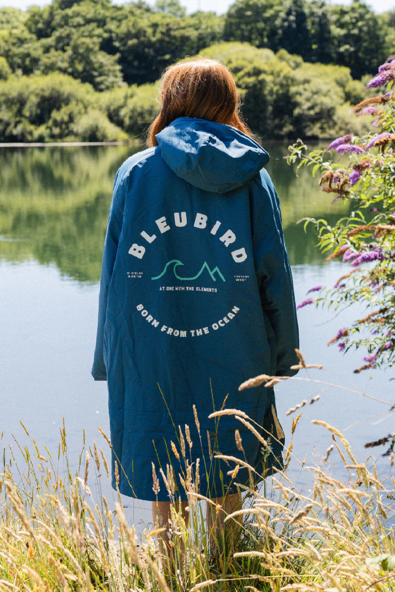 Bleubird Unisex Nordic Robe - Marine