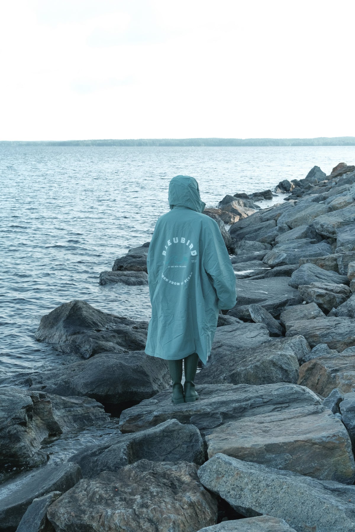 Bleubird Unisex Nordic Robe - sage