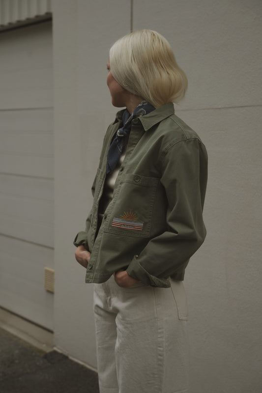 Bleubird Fern Jacket - sage