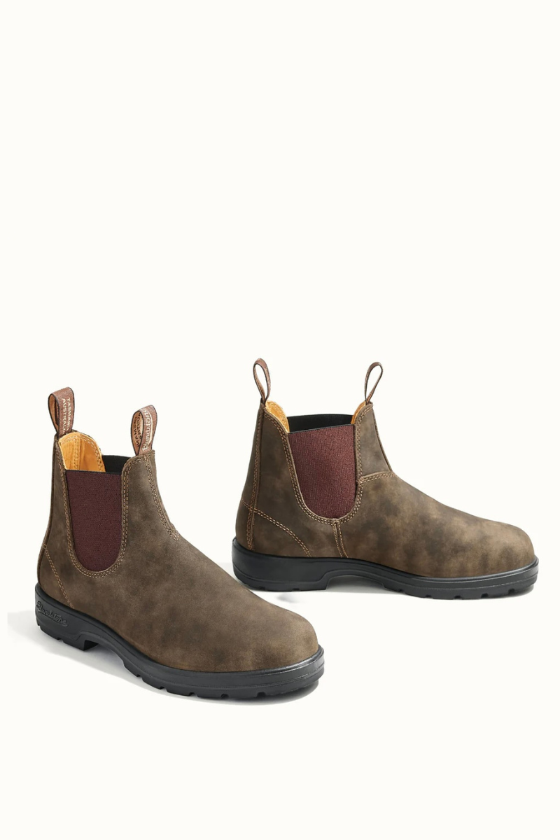 Blundstone 585 Womens Chelsea Boots - Rustic Brown