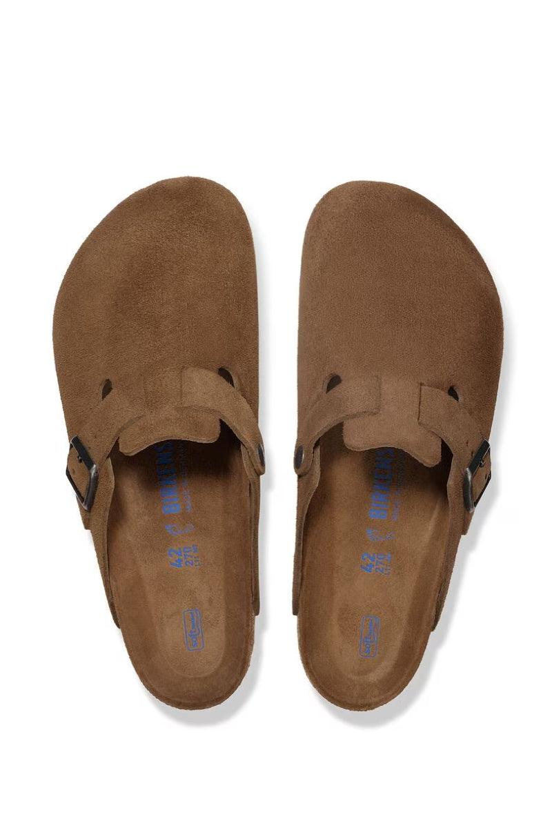 Birkenstock Boston Regular fit - Dark Tea Tonal