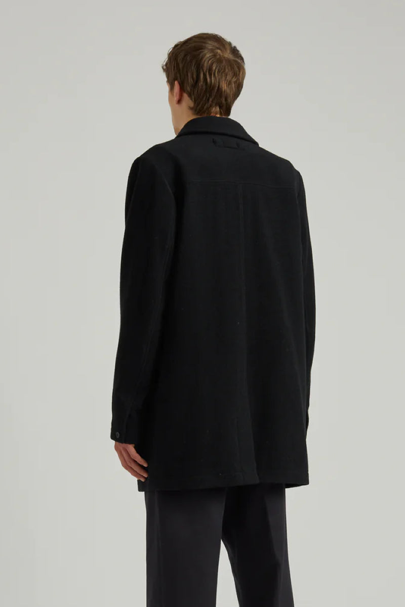 Brixtol Textiles T-Coat wool - black
