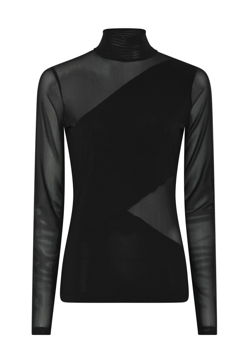 Bruuns Bazaar Mandevilla Celi blouse - black