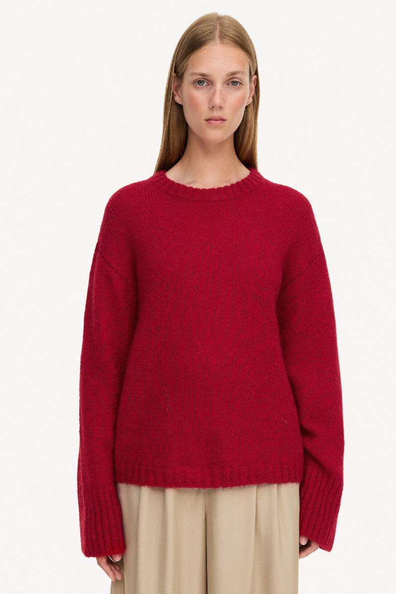 By Malene Birger Cierra sweater - Jester red