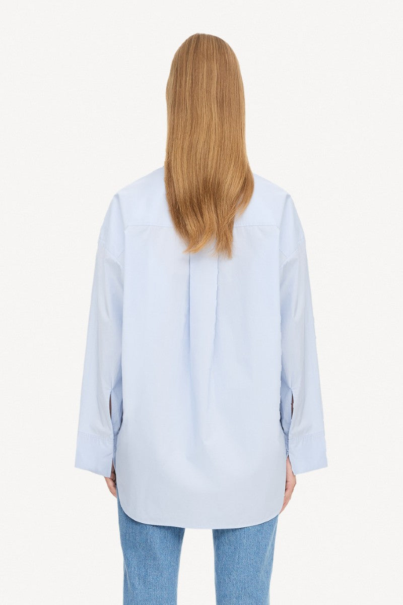 By Malene Birger Derris shirt - periwinkle blue