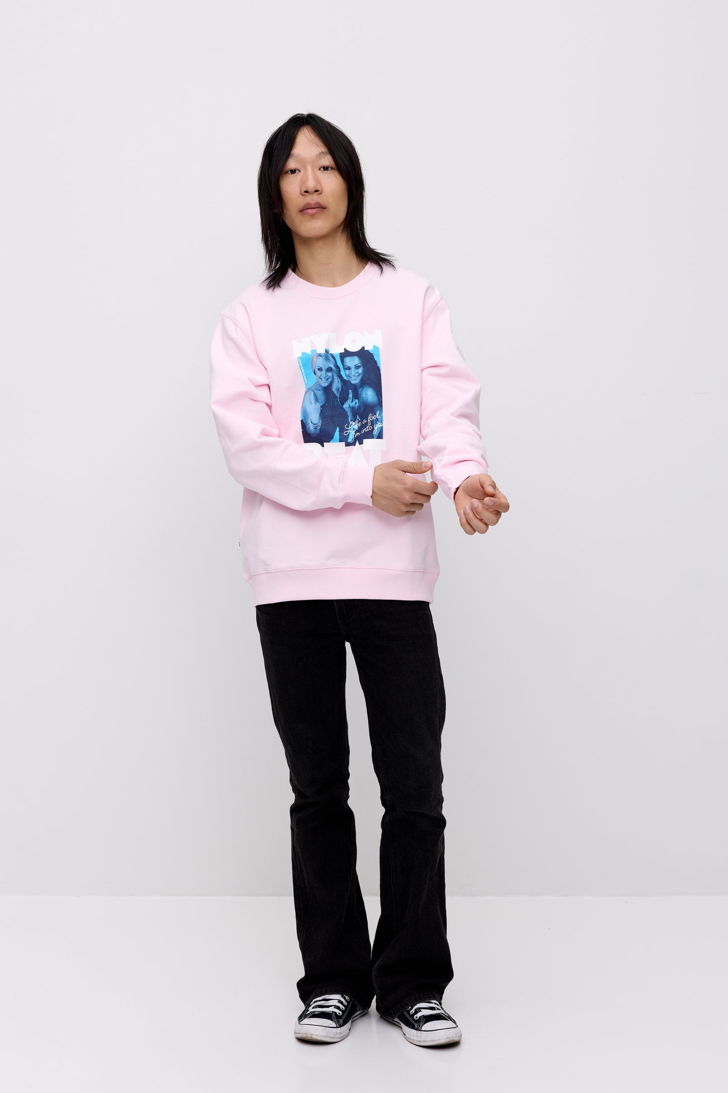 Makia x Nylon Beat Like A Fool sweatshirt - pink