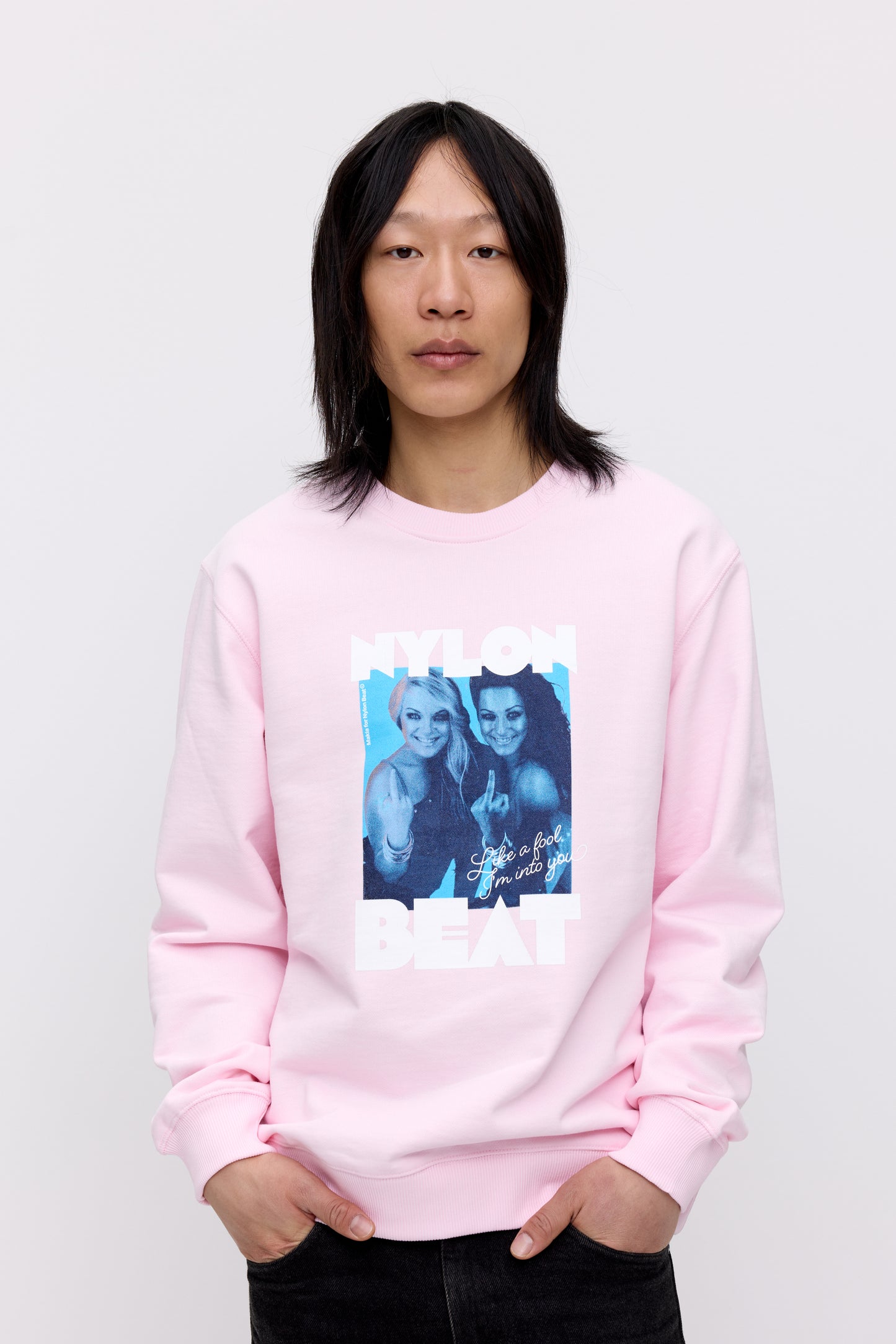 Makia x Nylon Beat Like A Fool sweatshirt - pink